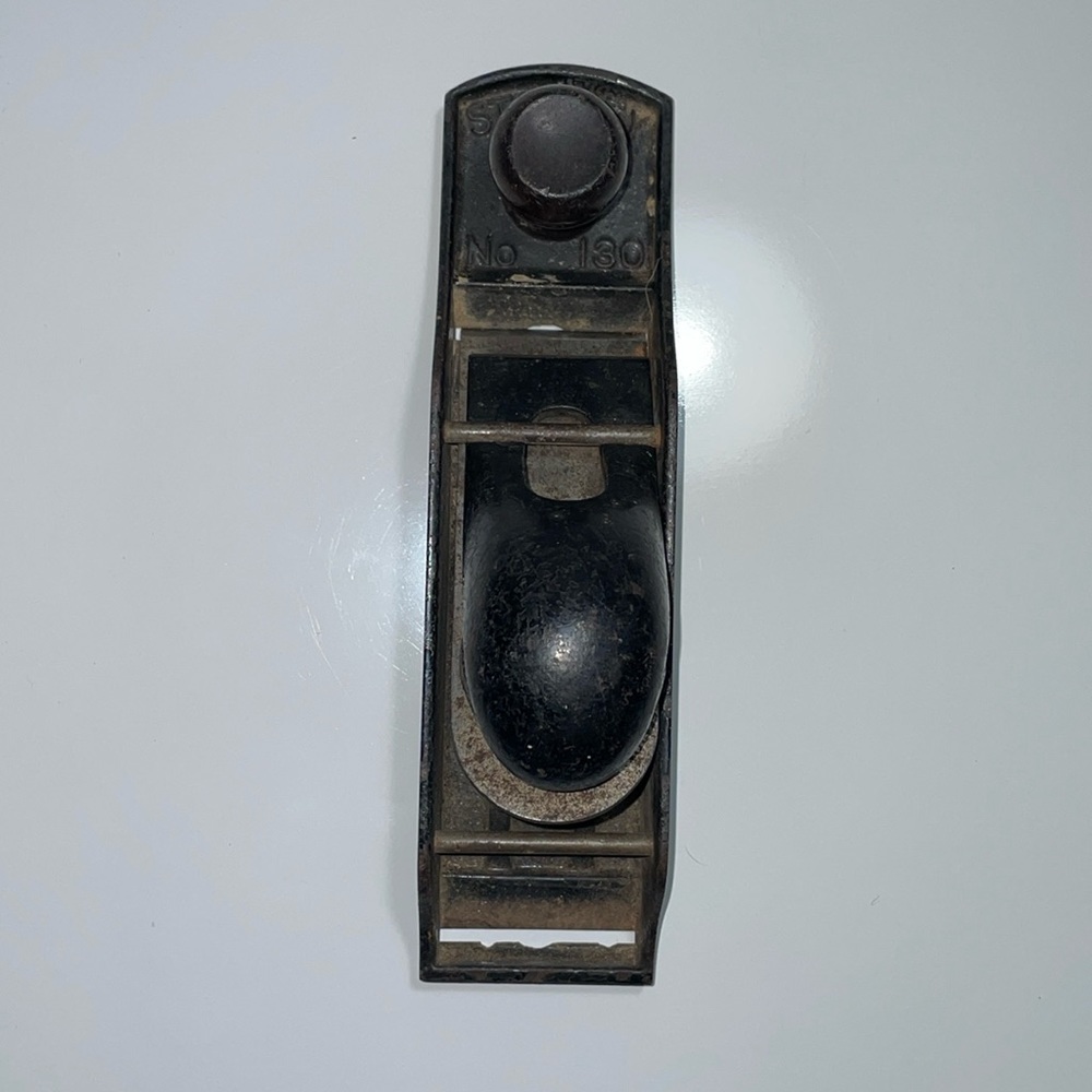 Stanley No. 130 Vintage double edged block plane tool. Good used condition. - Picture 3 of 4